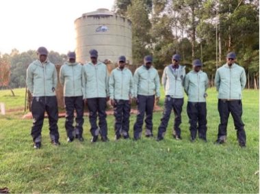 The Mount Elgon Elephant Project scouts, spend many hours on Mount Elgon patrolling in all weathers. In 2021 they covered over 20,000km. 