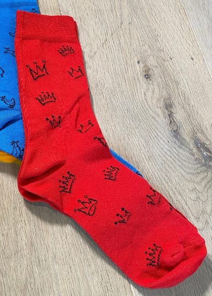 Royal socks CROWN RED