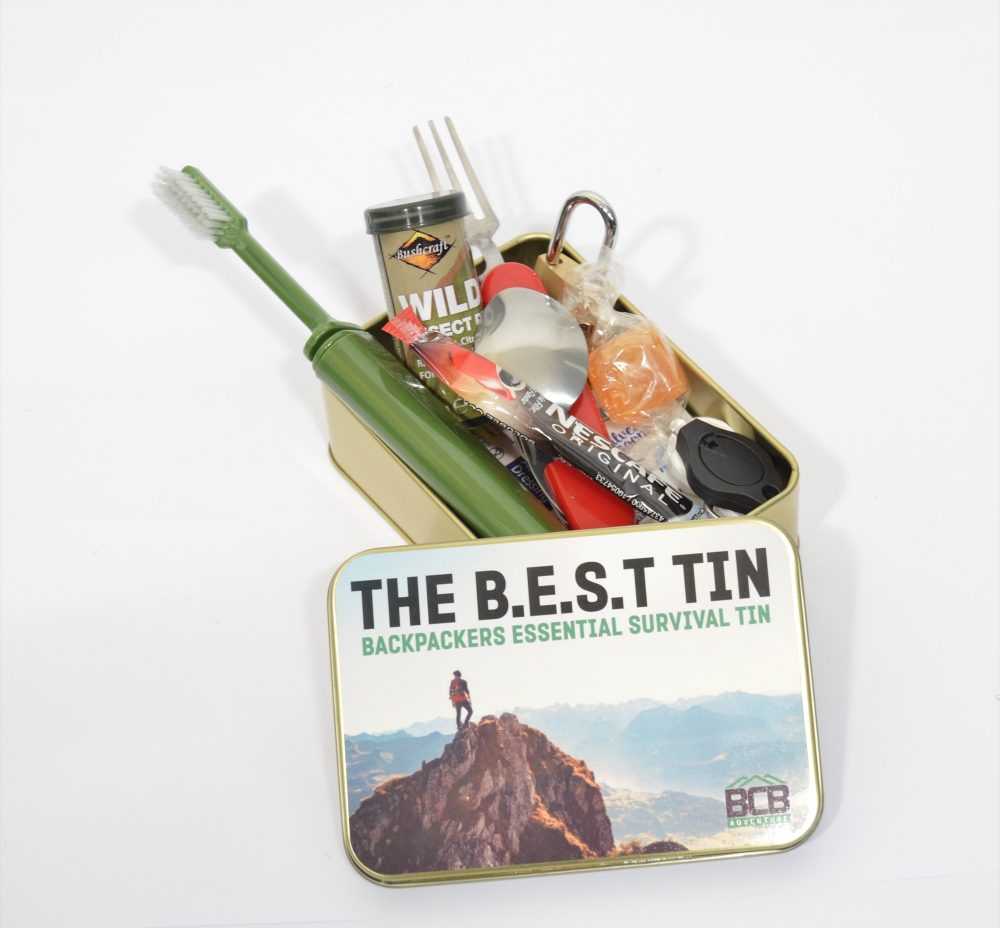 The BEST Tin Backpackers Essential Survival Tin ADV057 
