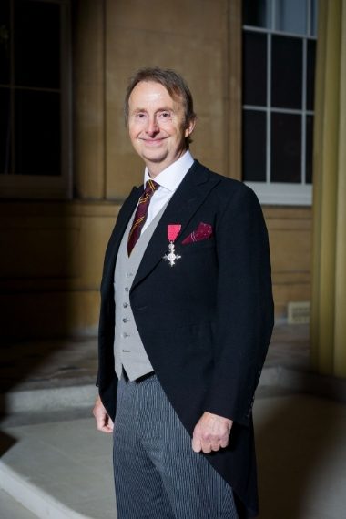 BCB MD, Andrew Howell made an MBE at Buckingham Palace today
