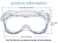 Protective Safety Goggles - PPE