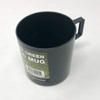 The Green plastic mug