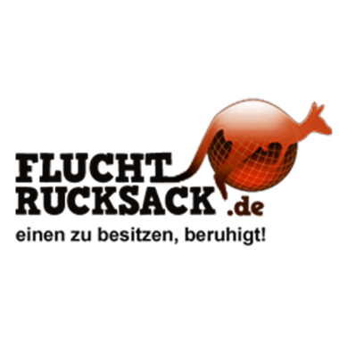 Fluchtrucksack Logo Google
