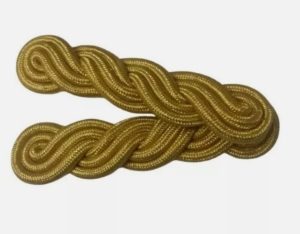 3 PLY GOLD SHOULDER BOARDS - LIBYAN BAND/HONOUR GUARD (PR)