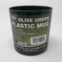 The Green plastic mug